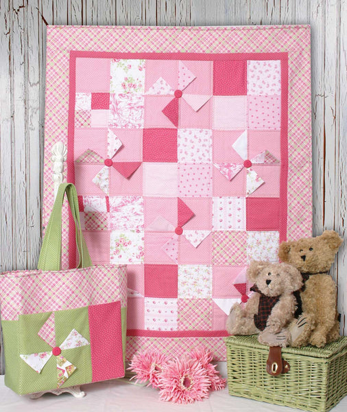 Charming Baby Quilt and Tote