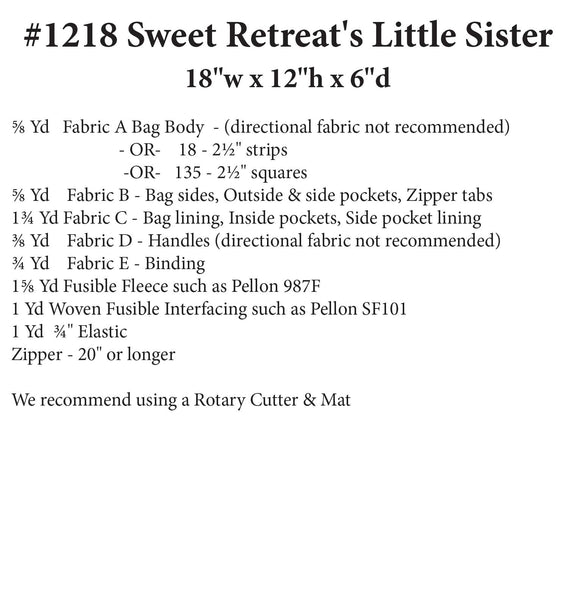 Sweet Retreat's Little Sister
