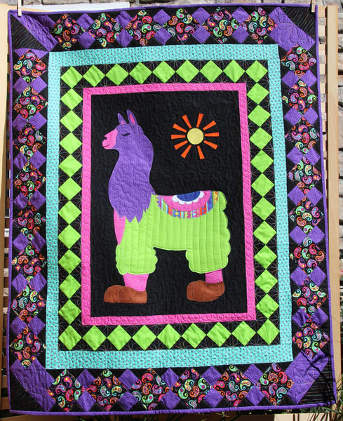 Llama Sunshine Quilt
