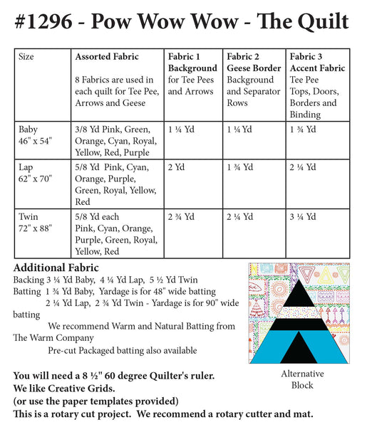 Pow Wow Wow Quilt