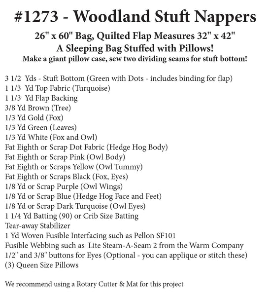 Woodland Stuft Napper