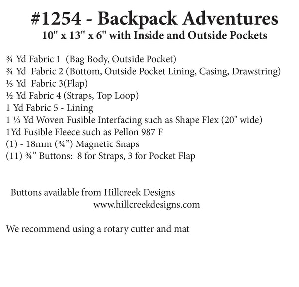 Backpack Adventures