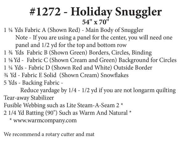 Holiday Snuggler
