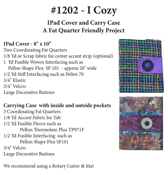 I-Cozy: IPad Cover and Carry Case