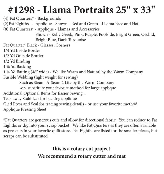 Llama Portraits