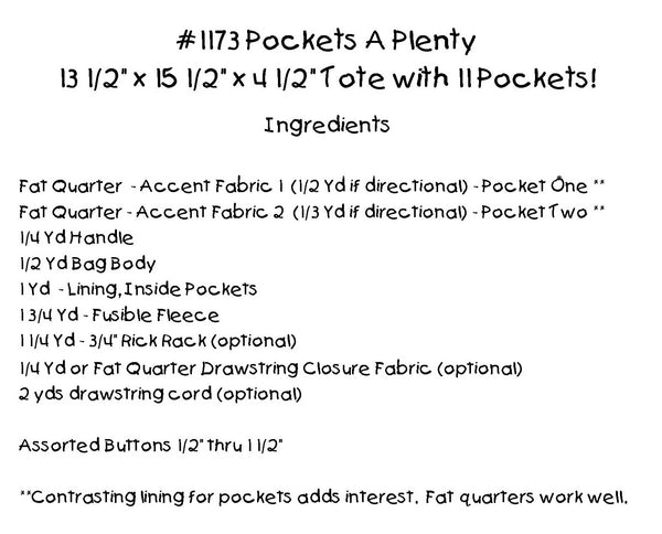 Pockets A Plenty