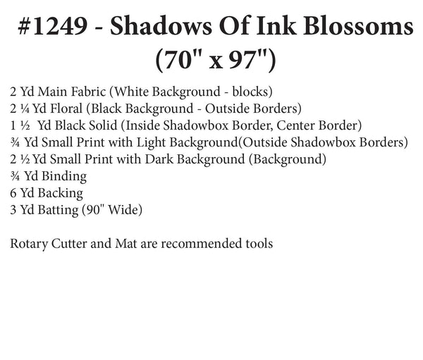 Shadows of Ink Blossoms